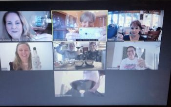 Our Second ZOOM Wine Tasting!!